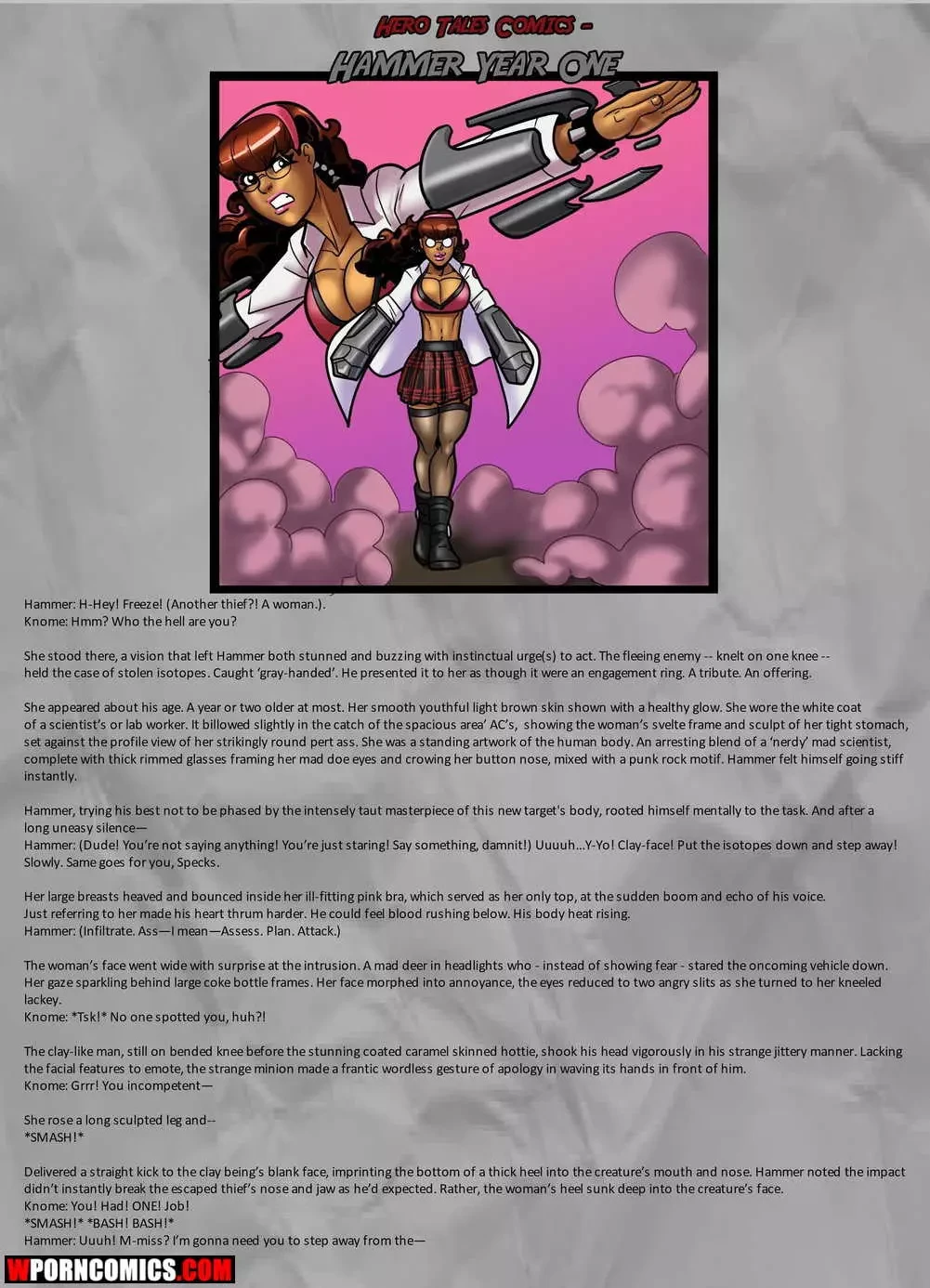 Porn Comic Hero Tales Origins Hammer EX 5 - 7#