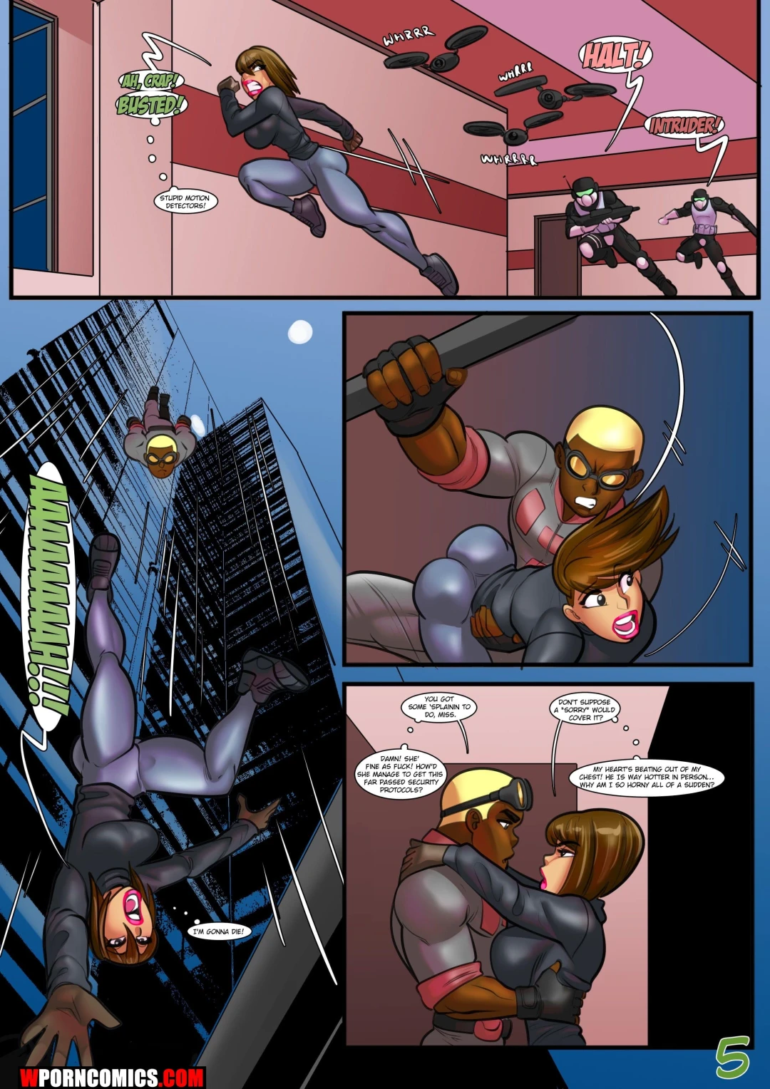 Porn Comic Hero Tales Origins Lois Cho - 6#