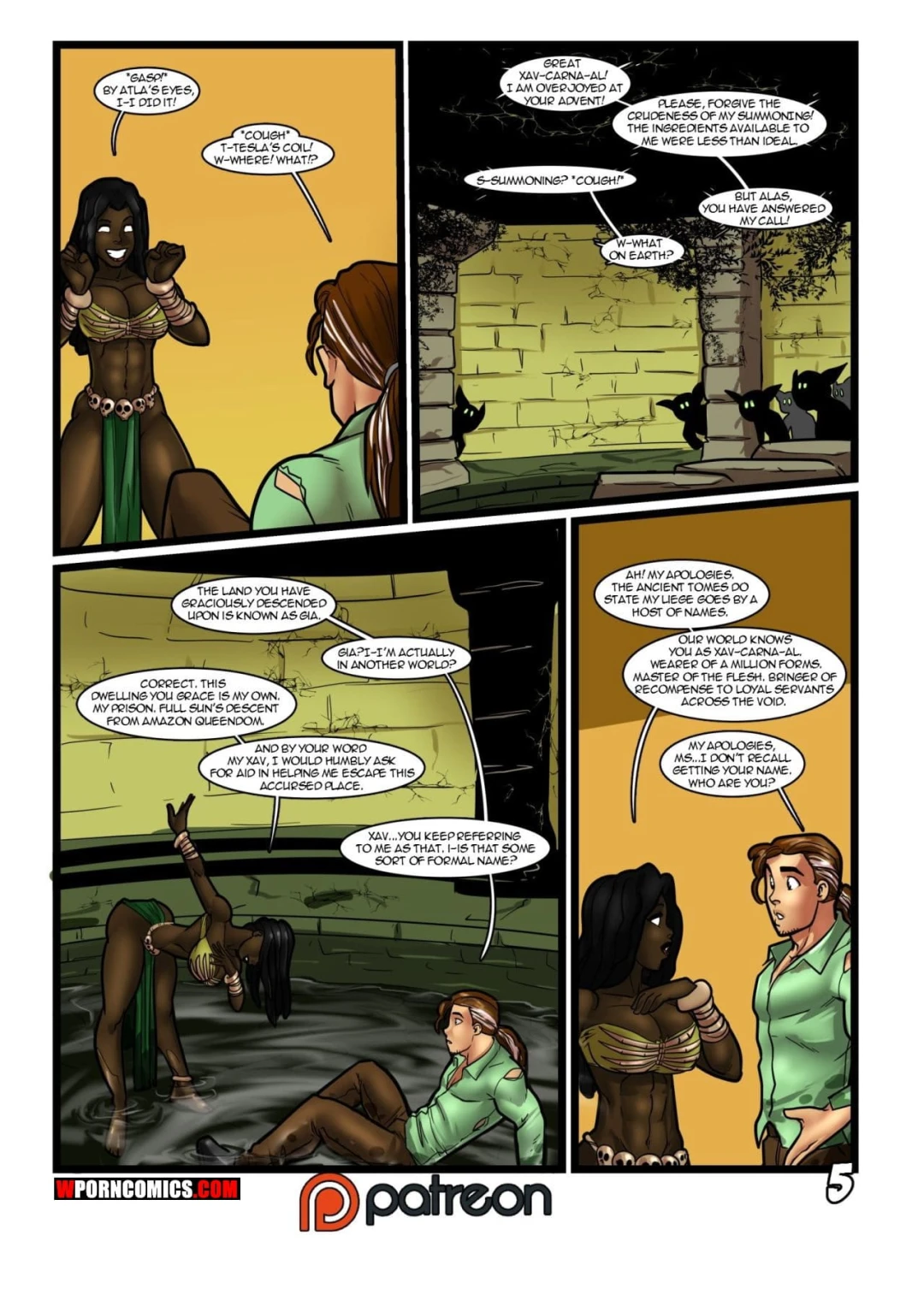 Porn Comic Hero Tales Part 2 Enter The Mad Witch - 6#
