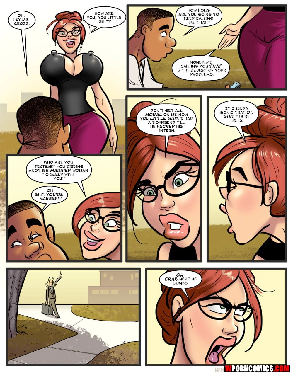 Porn Comic Hot For Mrs Cross Part 2 - 3#