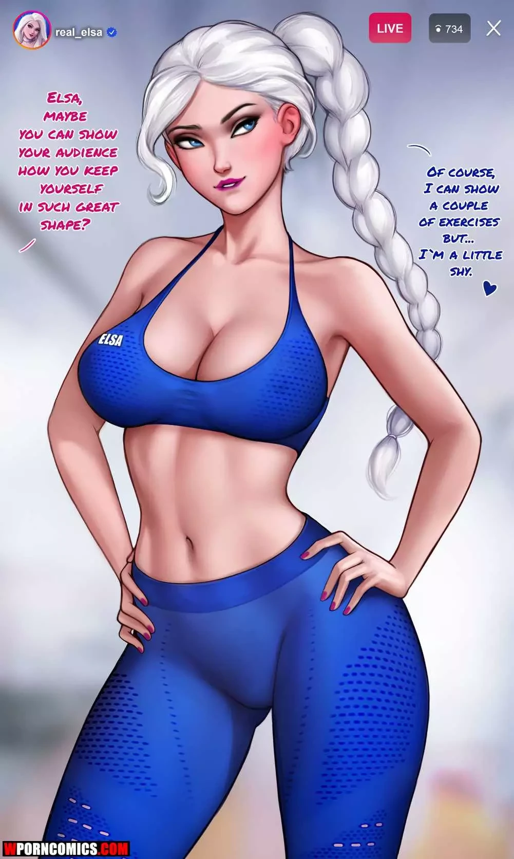 Porn Comic How To Train Your Ass With Elsa Part 1 Frozen - 2#