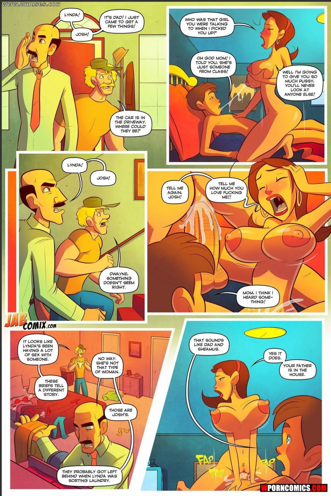 Porn Comic Keeping It Up With The Joneses Part 3 - 3#