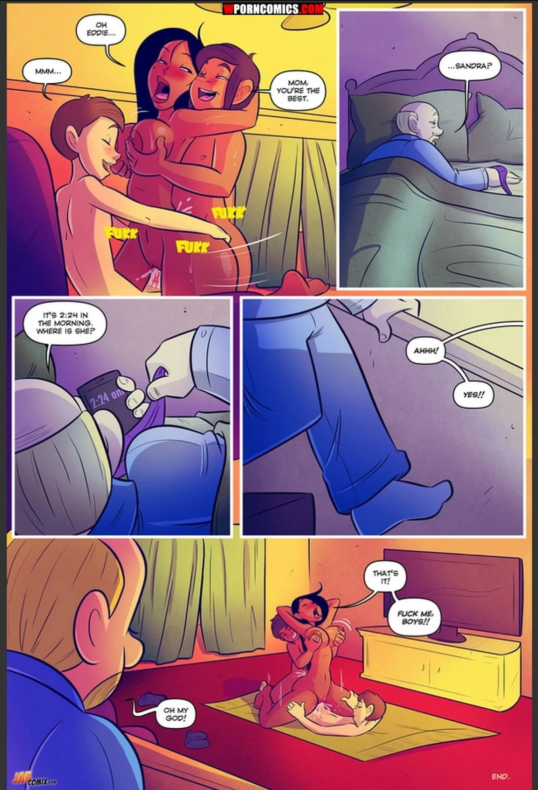 Porn Comic Keeping It Up With The Joneses Part 4 - 22#