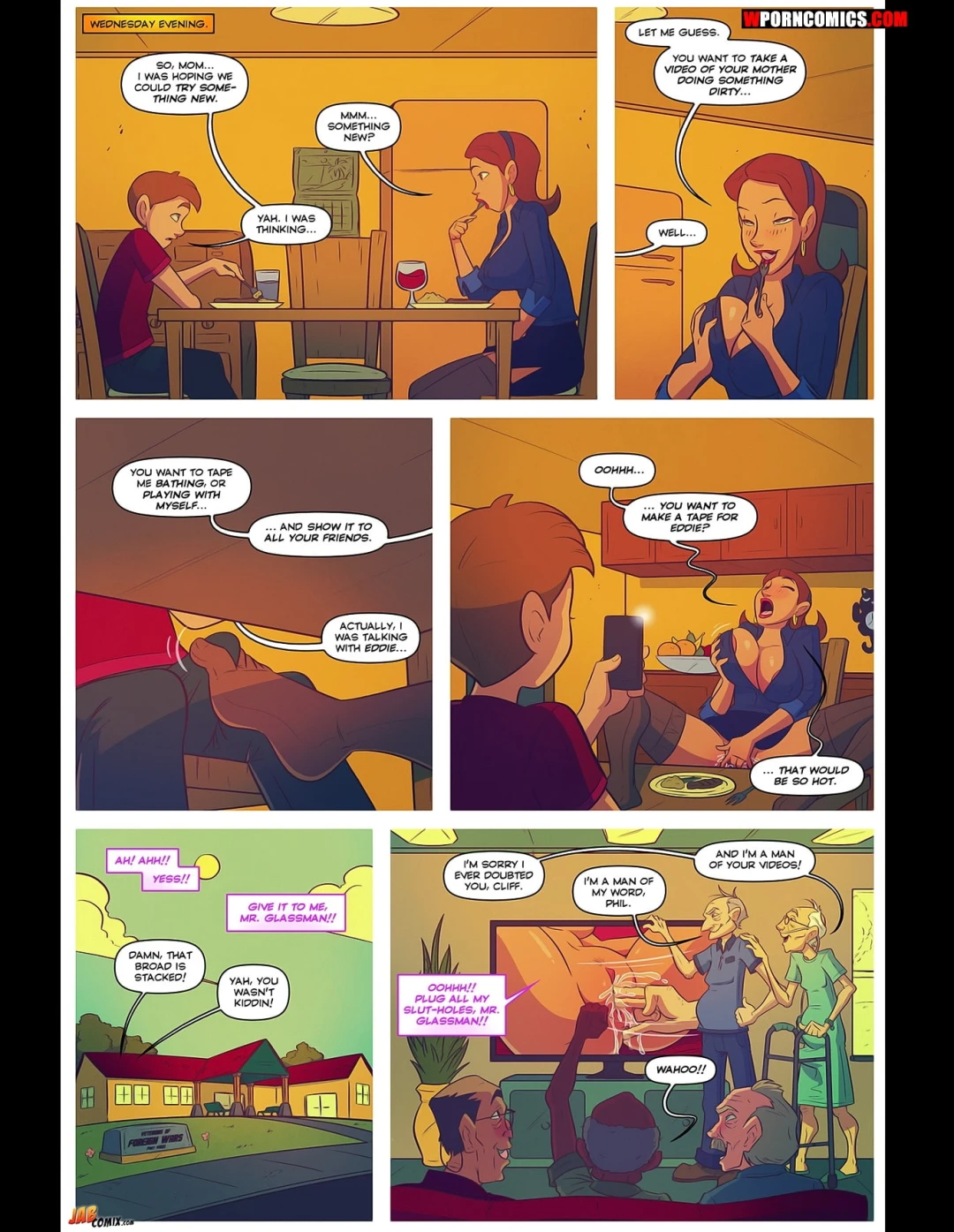 Porn Comic Keeping It Up With The Joneses Part 5 - 15#