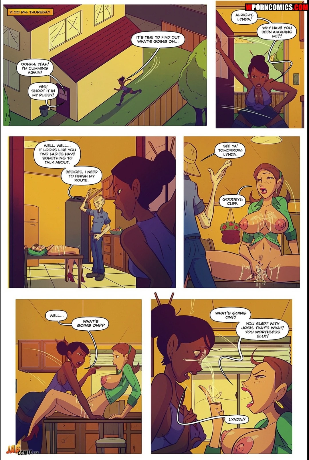 Porn Comic Keeping It Up With The Joneses Part 5 - 17#