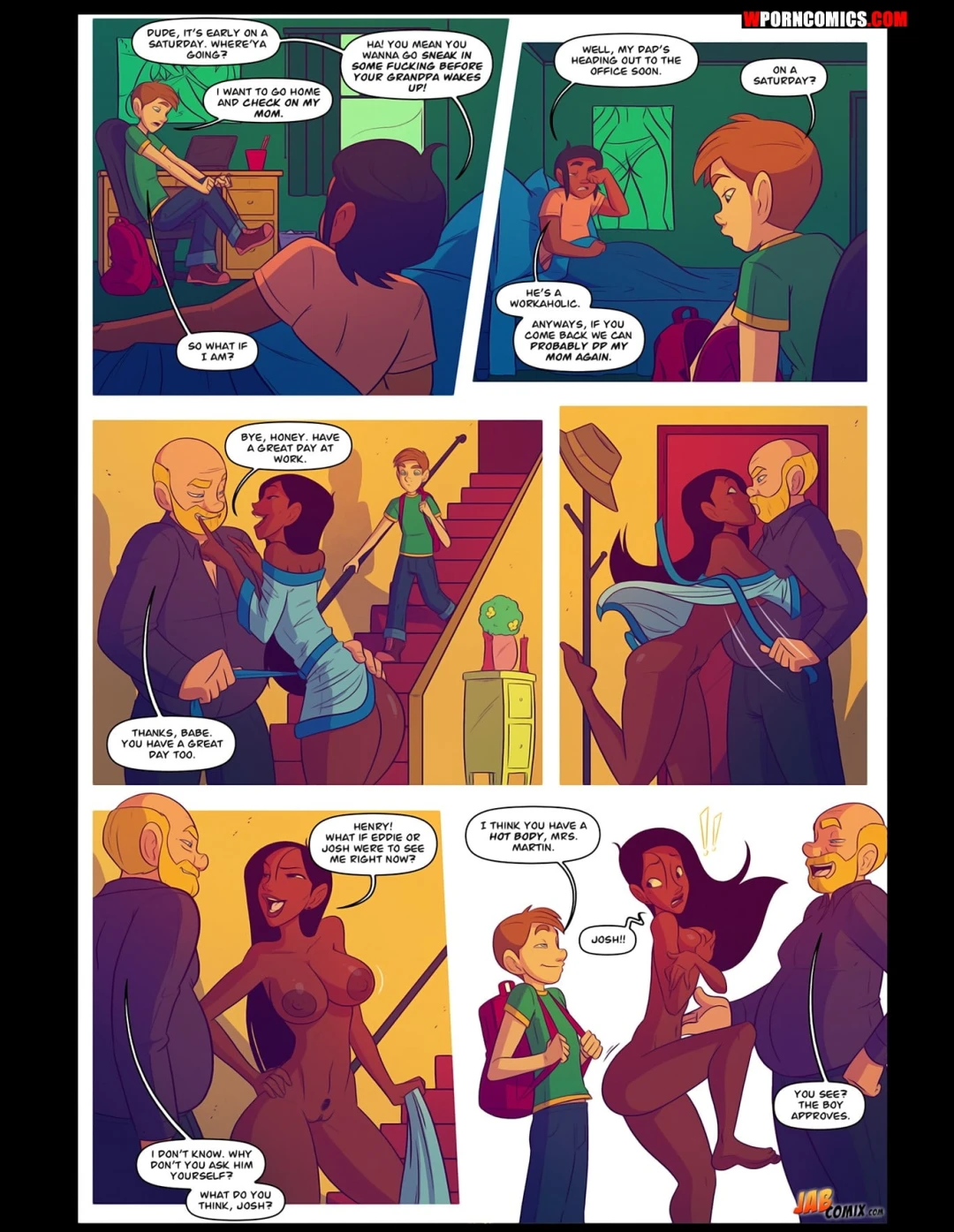 Porn Comic Keeping It Up With The Joneses Part 5 - 2#