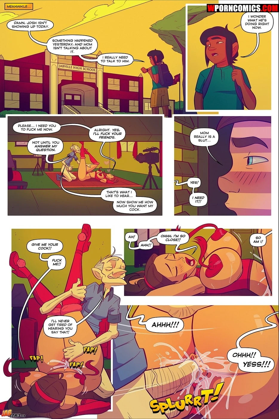 Porn Comic Keeping It Up With The Joneses Part 5 - 21#