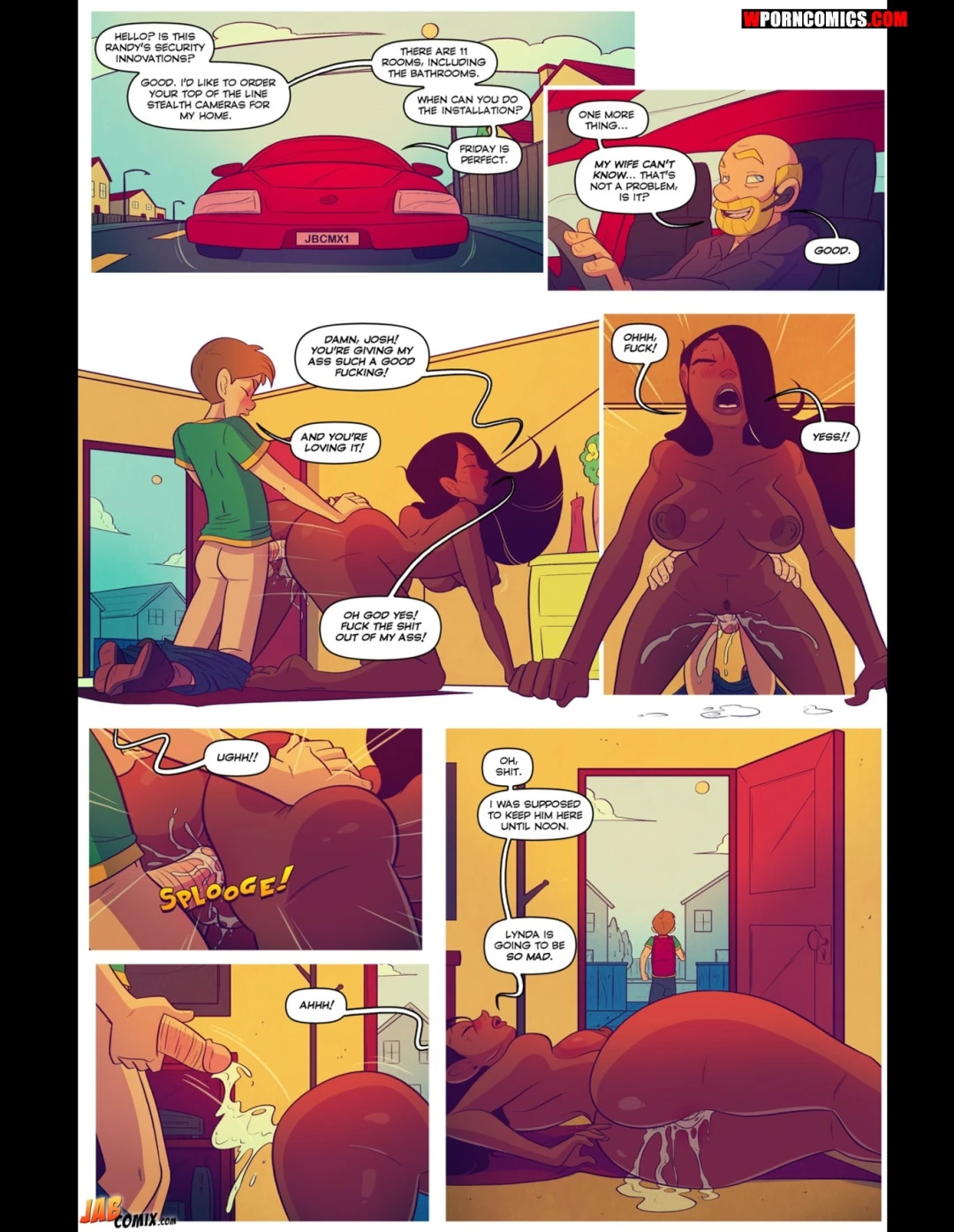 Porn Comic Keeping It Up With The Joneses Part 5 - 4#