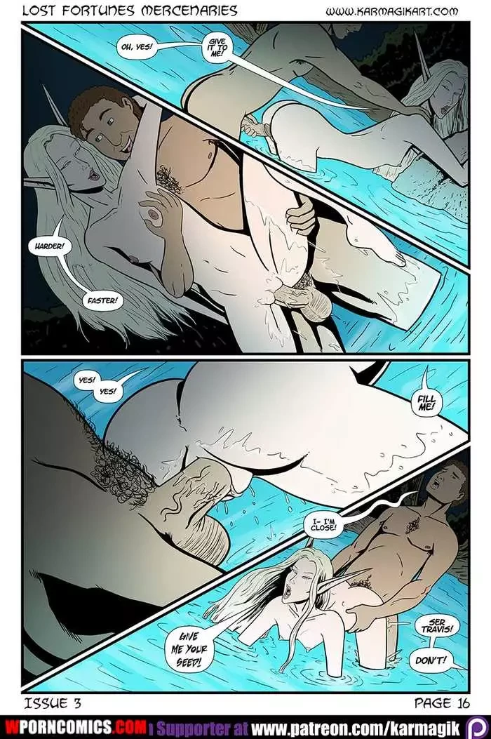Porn Comic Lost Fortunes Mercenaries Part 3 - 16#