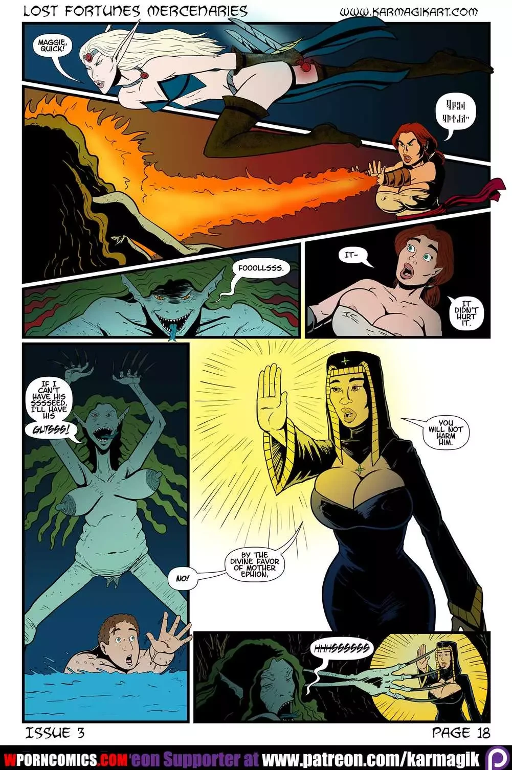 Porn Comic Lost Fortunes Mercenaries Part 3 - 18#