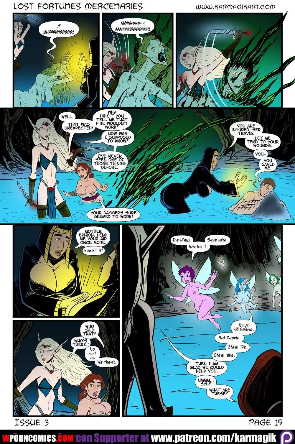 Porn Comic Lost Fortunes Mercenaries Part 3 - 19#
