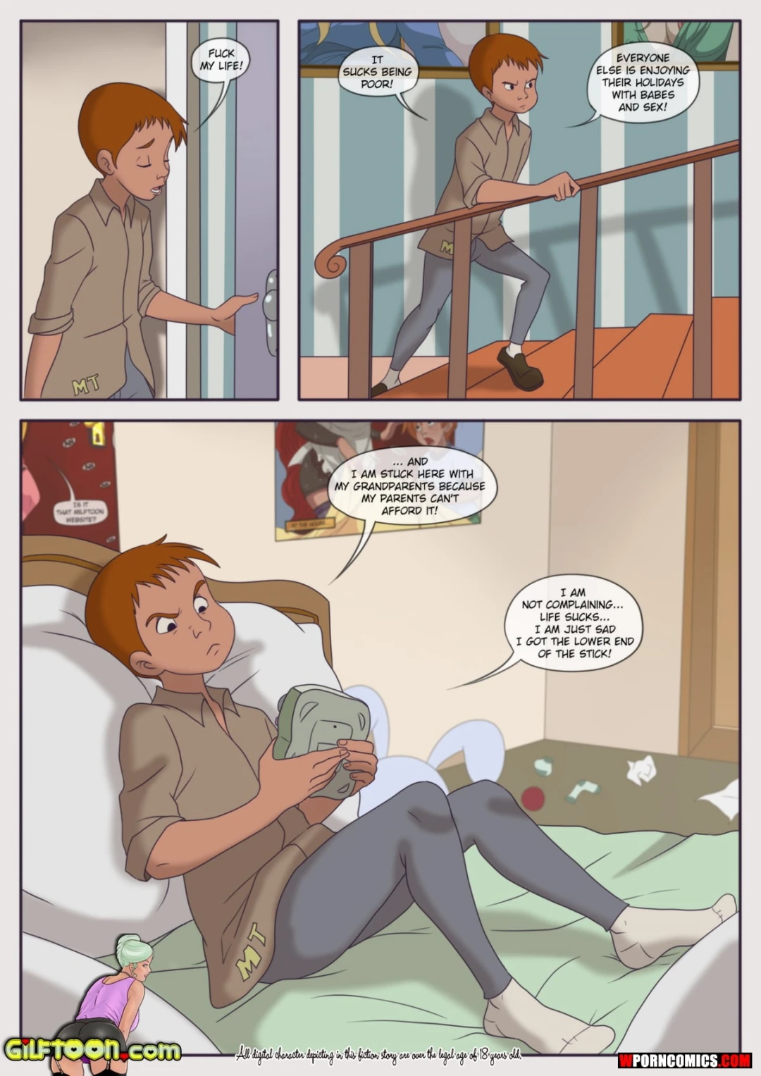 Porn Comic Lunch Time - 2#