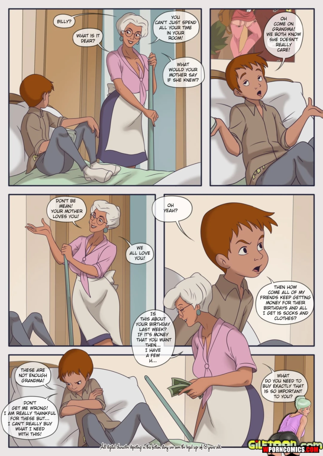 Porn Comic Lunch Time - 3#