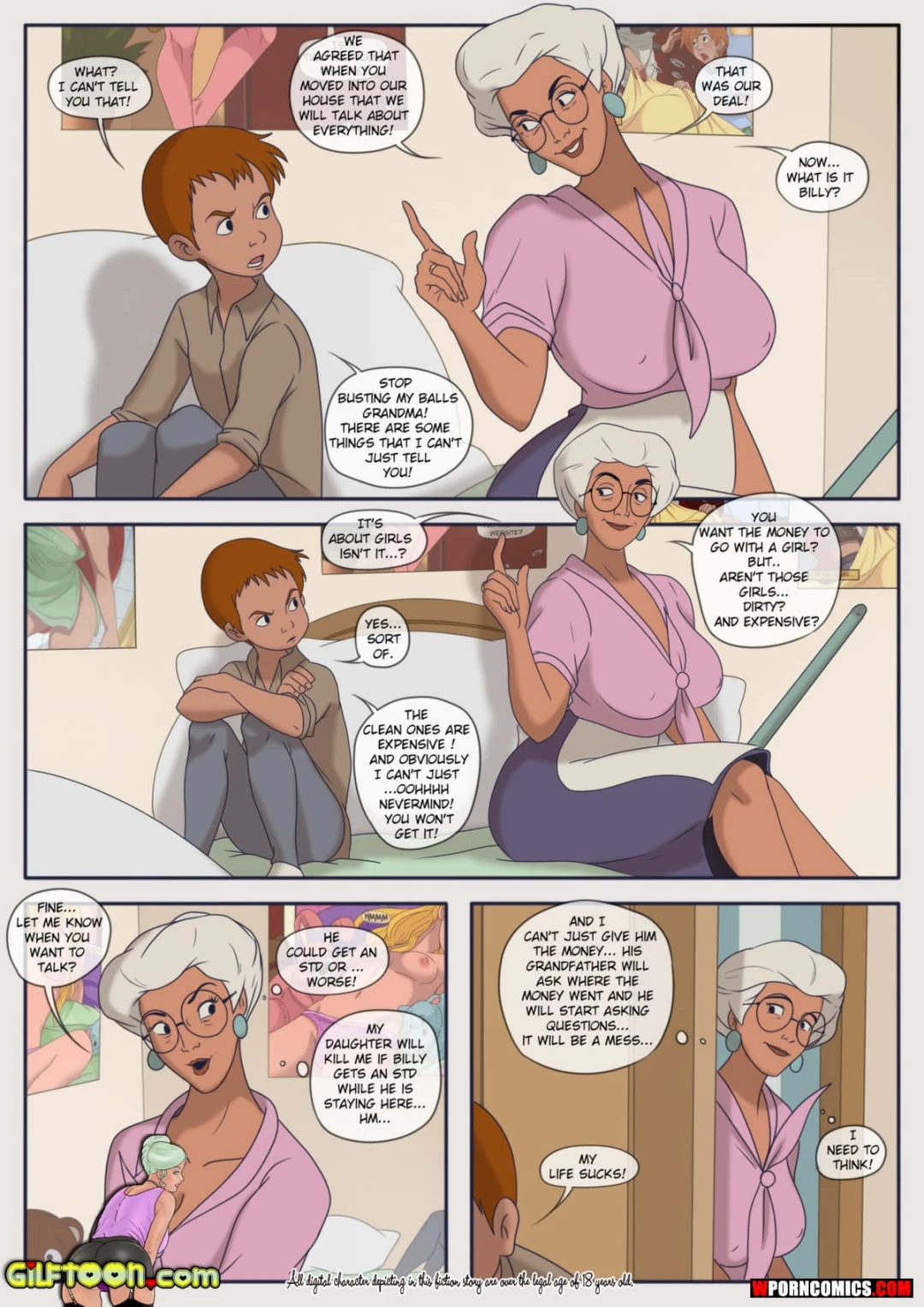 Porn Comic Lunch Time - 4#