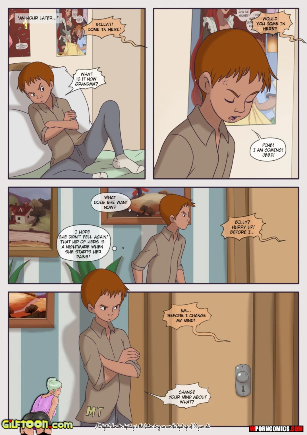 Porn Comic Lunch Time - 5#