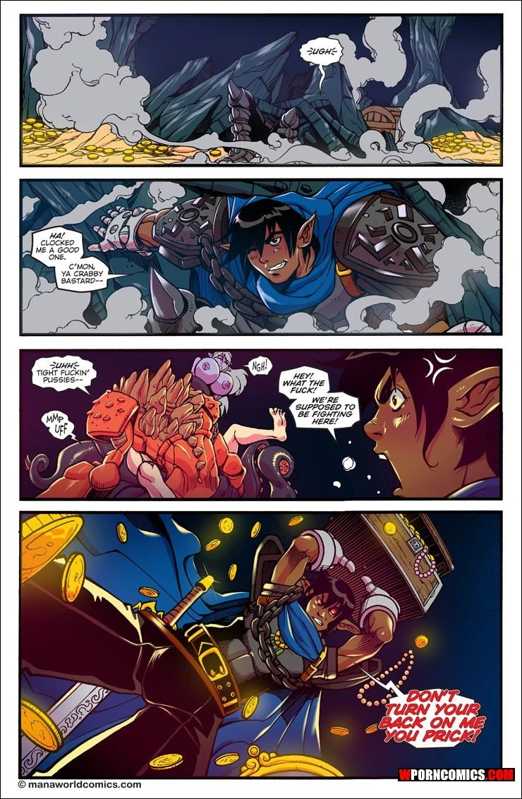 Porn Comic Mana World Part 11 Blood In The Water - 4#