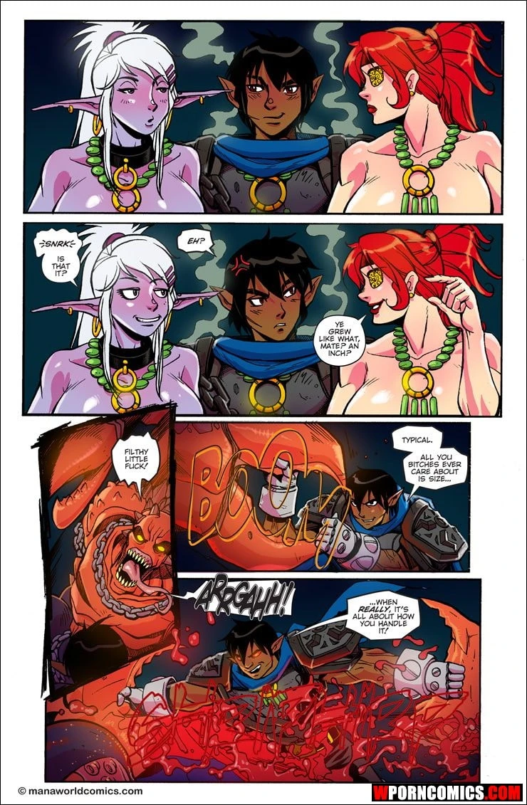 Porn Comic Mana World Part 12 In The Red - 3#