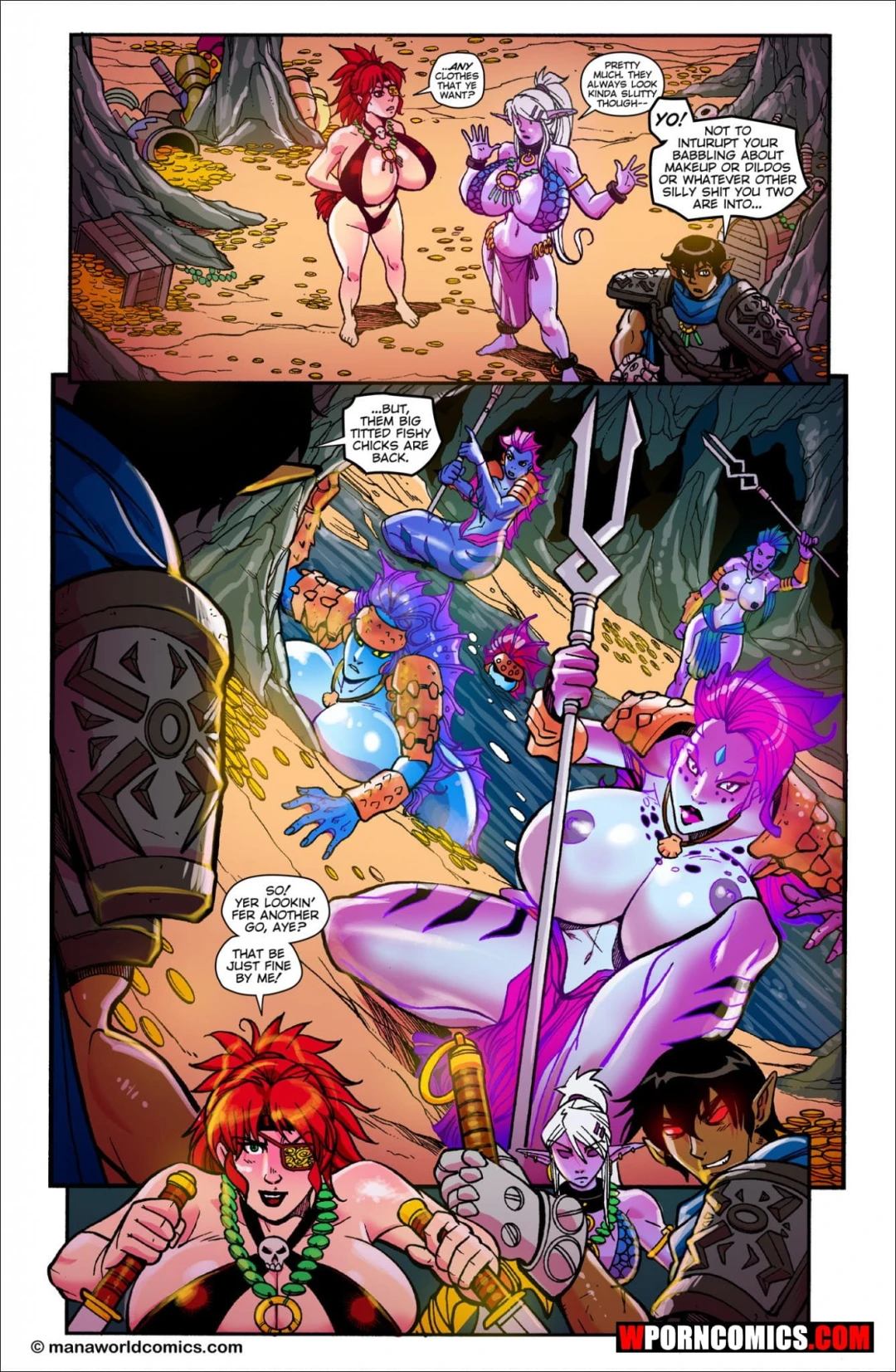 Porn Comic Mana World Part 13 Just Desserts - 2#