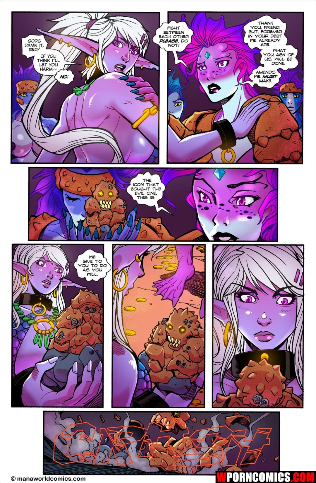 Porn Comic Mana World Part 13 Just Desserts - 4#