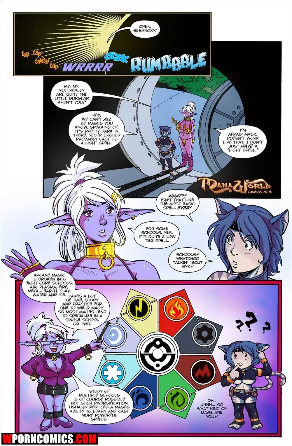 Porn Comic Mana World Part 16 Heavy Metal - 4#