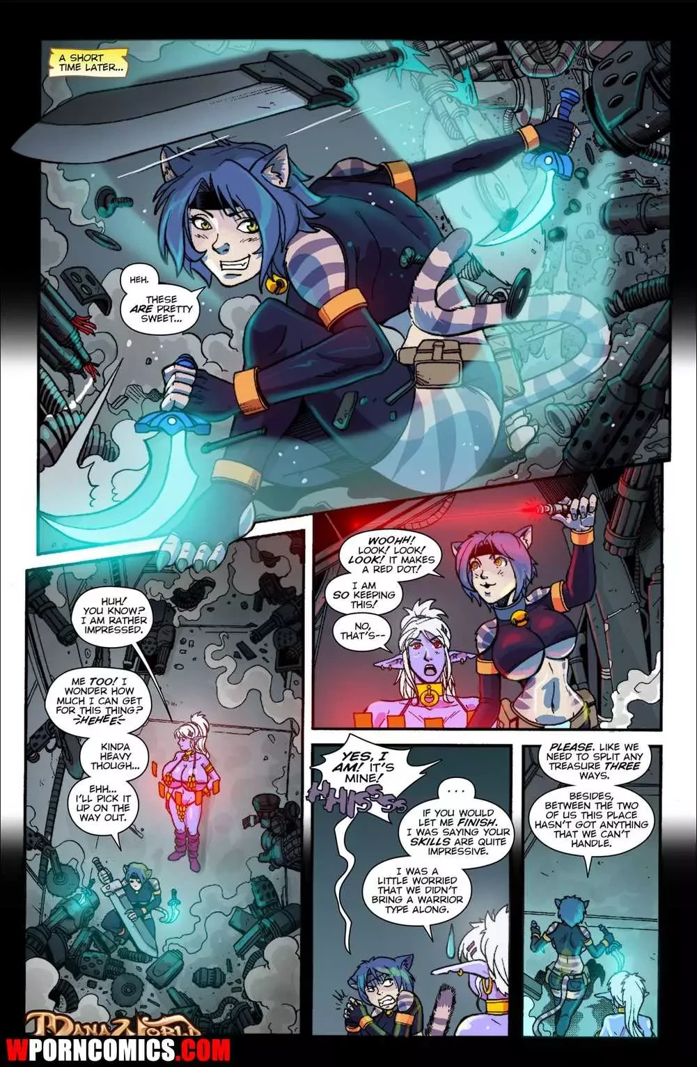 Porn Comic Mana World Part 16 Heavy Metal - 6#