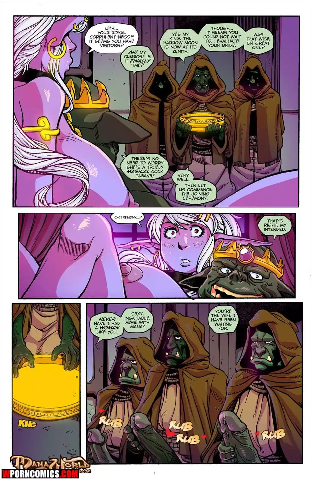 Porn Comic Mana World Part 18 In The Green - 8#