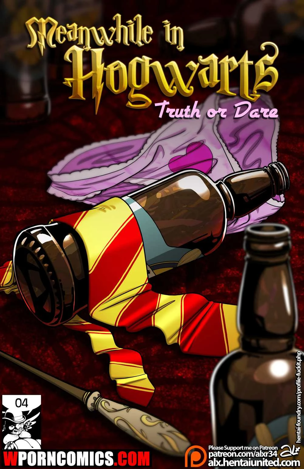 Porn Comic Meanwhile In Hogwarts Truth Or Dare Harry Potter - 1#