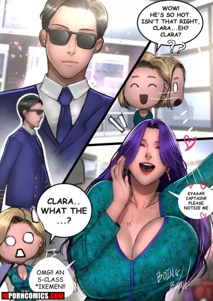 Porn Comic MILF Airline Side Story Part 2 - 4#