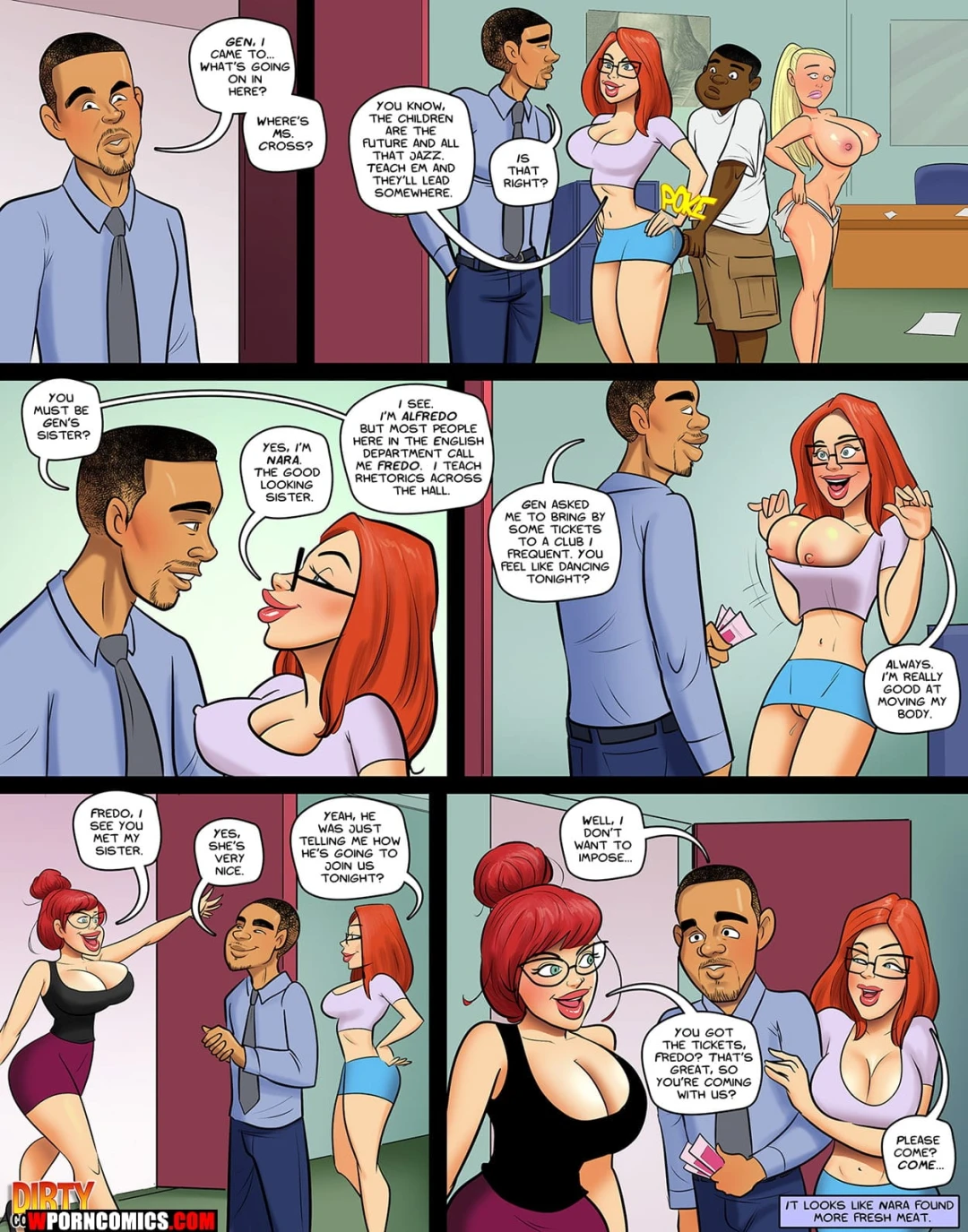 Porn Comic Ms Cross Part 5 - 6#