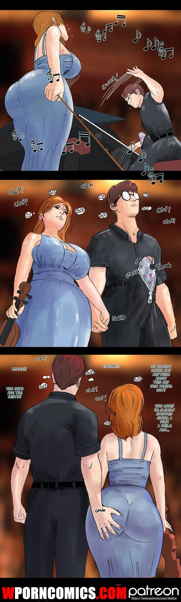 Porn Comic Musicians Troubles - 10#