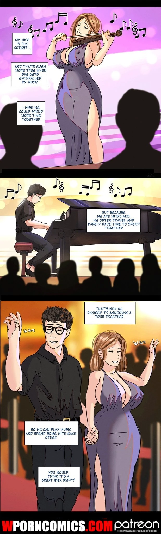 Porn Comic Musicians Troubles - 2#