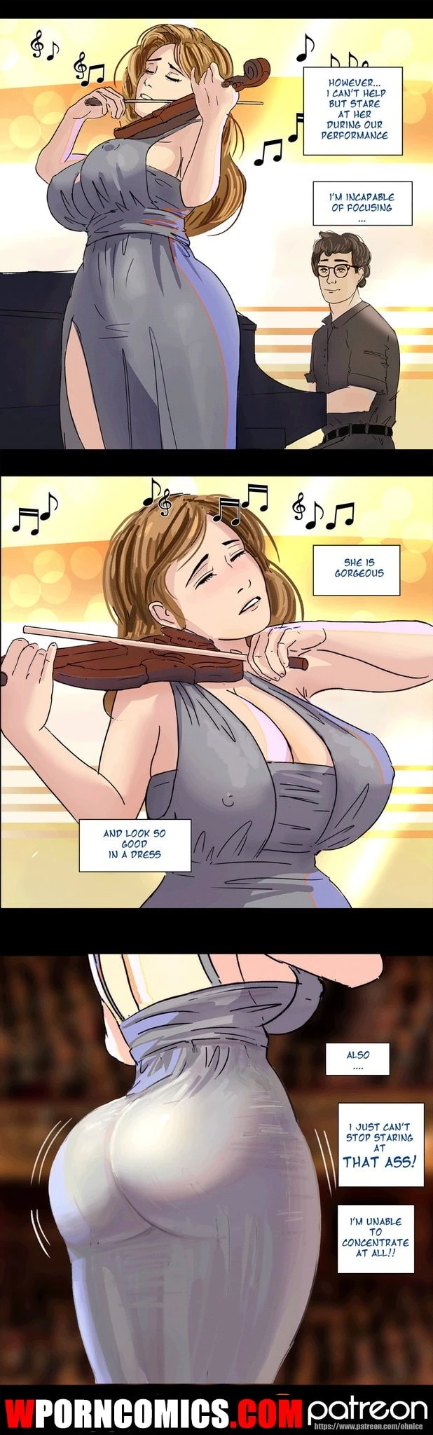 Porn Comic Musicians Troubles - 3#
