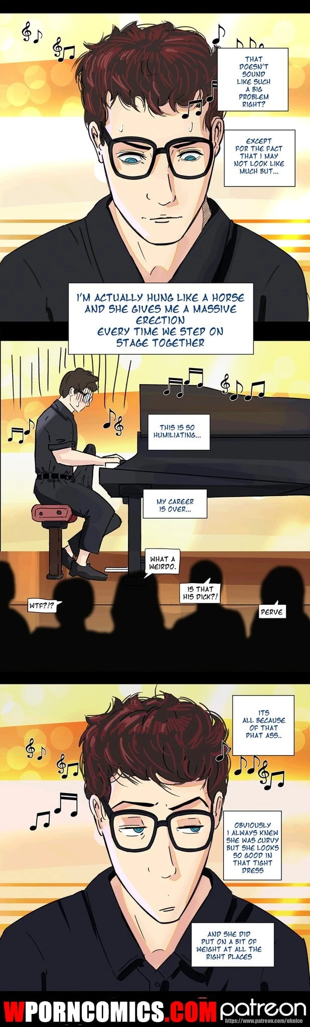 Porn Comic Musicians Troubles - 4#