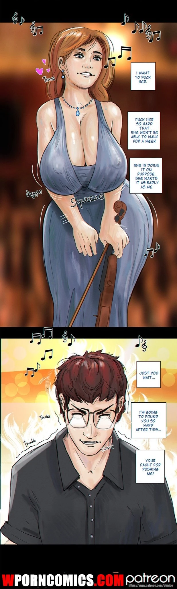 Porn Comic Musicians Troubles - 7#