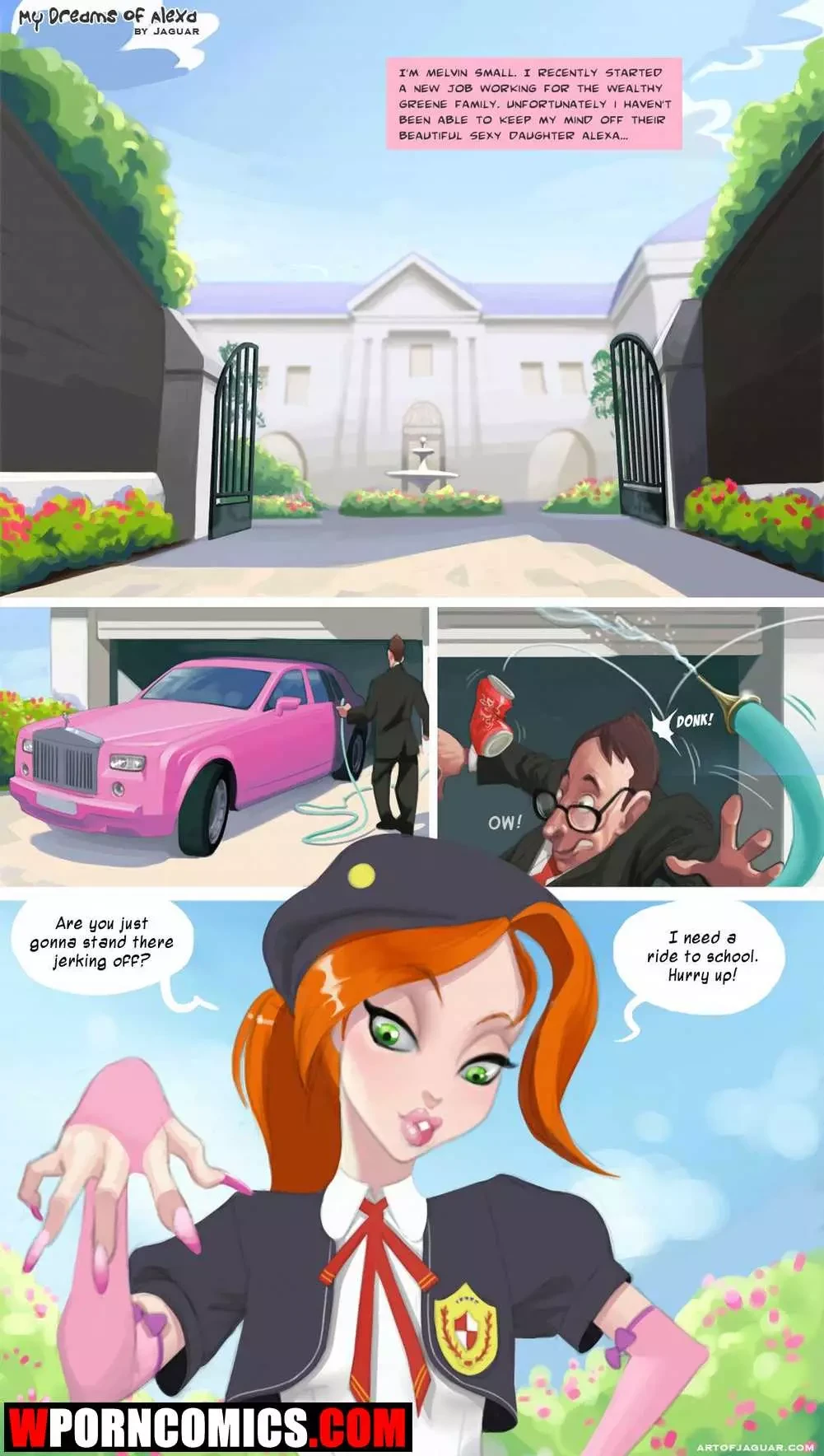 Porn Comic My Dreams Of Alexa Part 1 - 1#