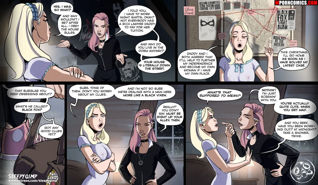 Porn Comic Nancy Like a Thief in the Night - 2#