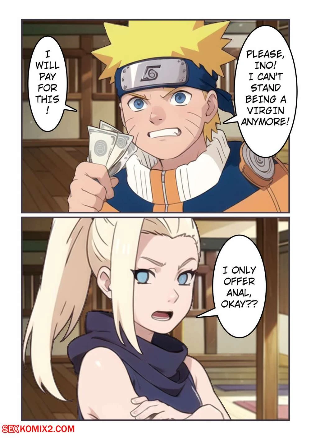 Porn Comic Naruto The Hidden Deal Kahoo - 2#