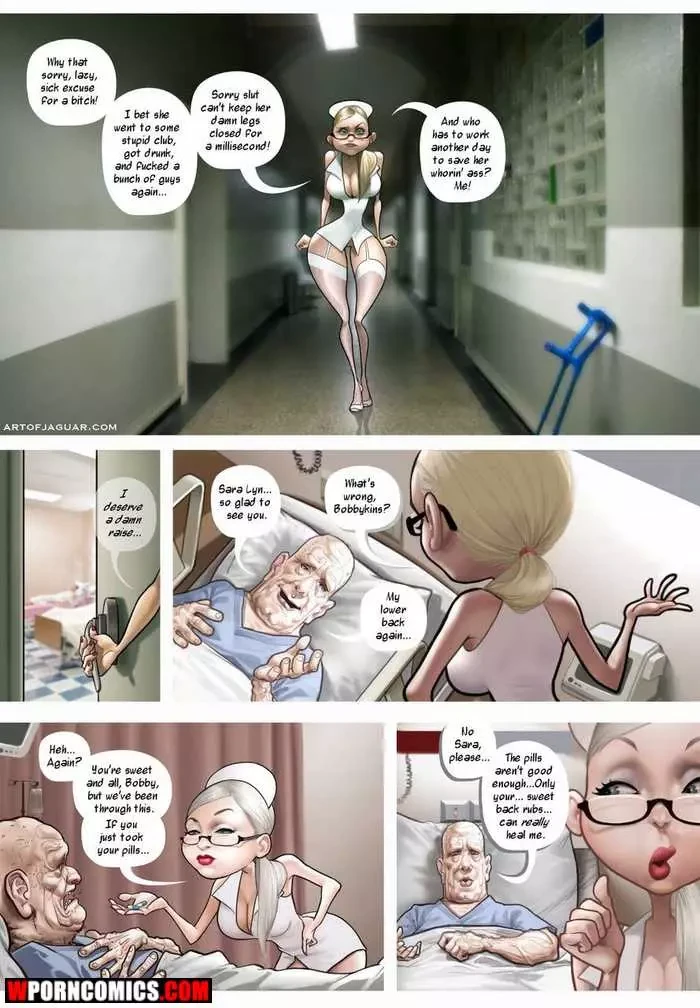 Porn Comic Night Nurse - 3#