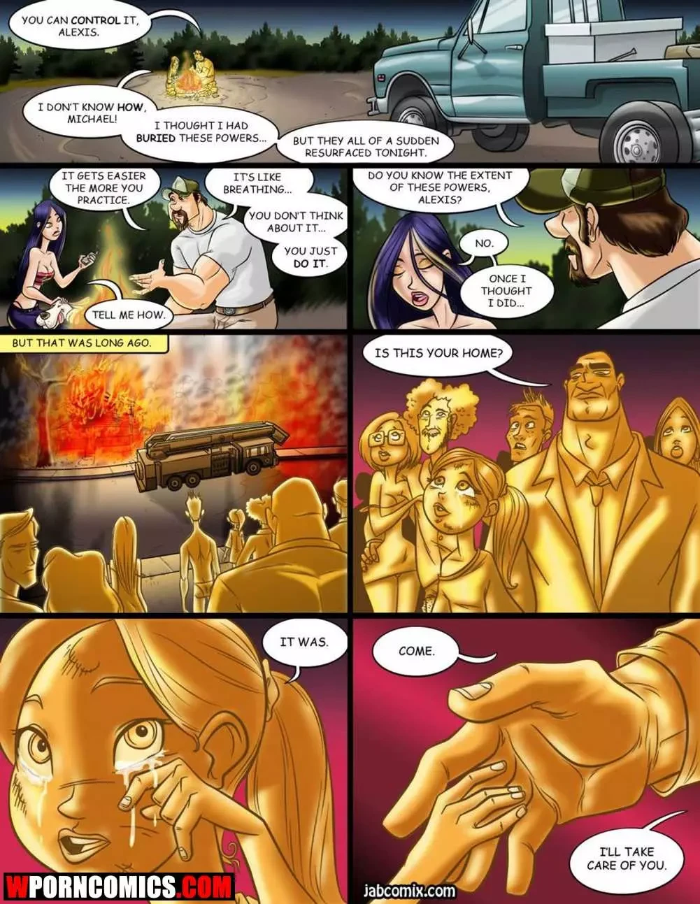Porn Comic Omega Girl Part 2 - 4#