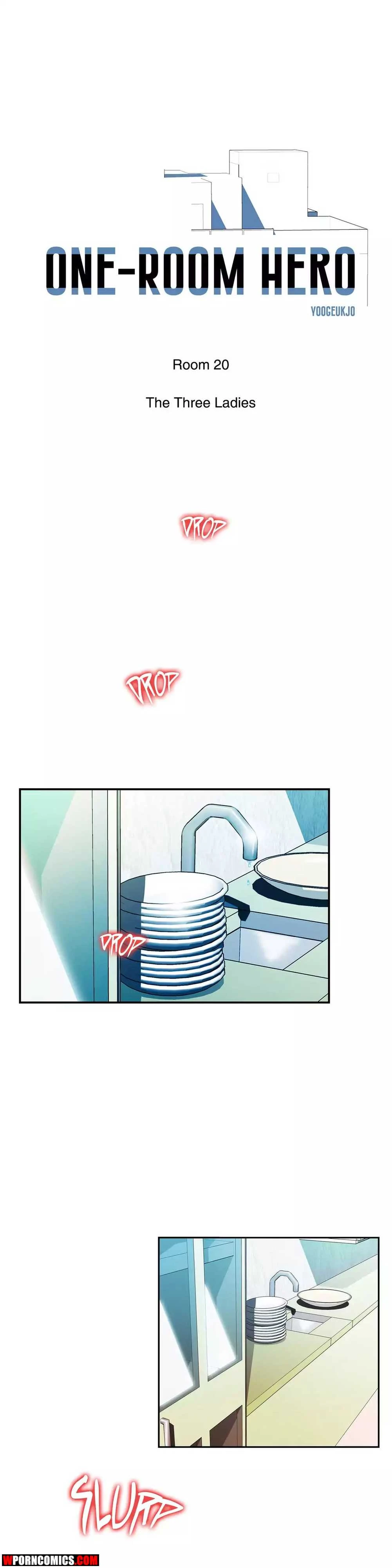 Porn Comic One-Room Hero Part 20 The Three Ladies 1 - 2#