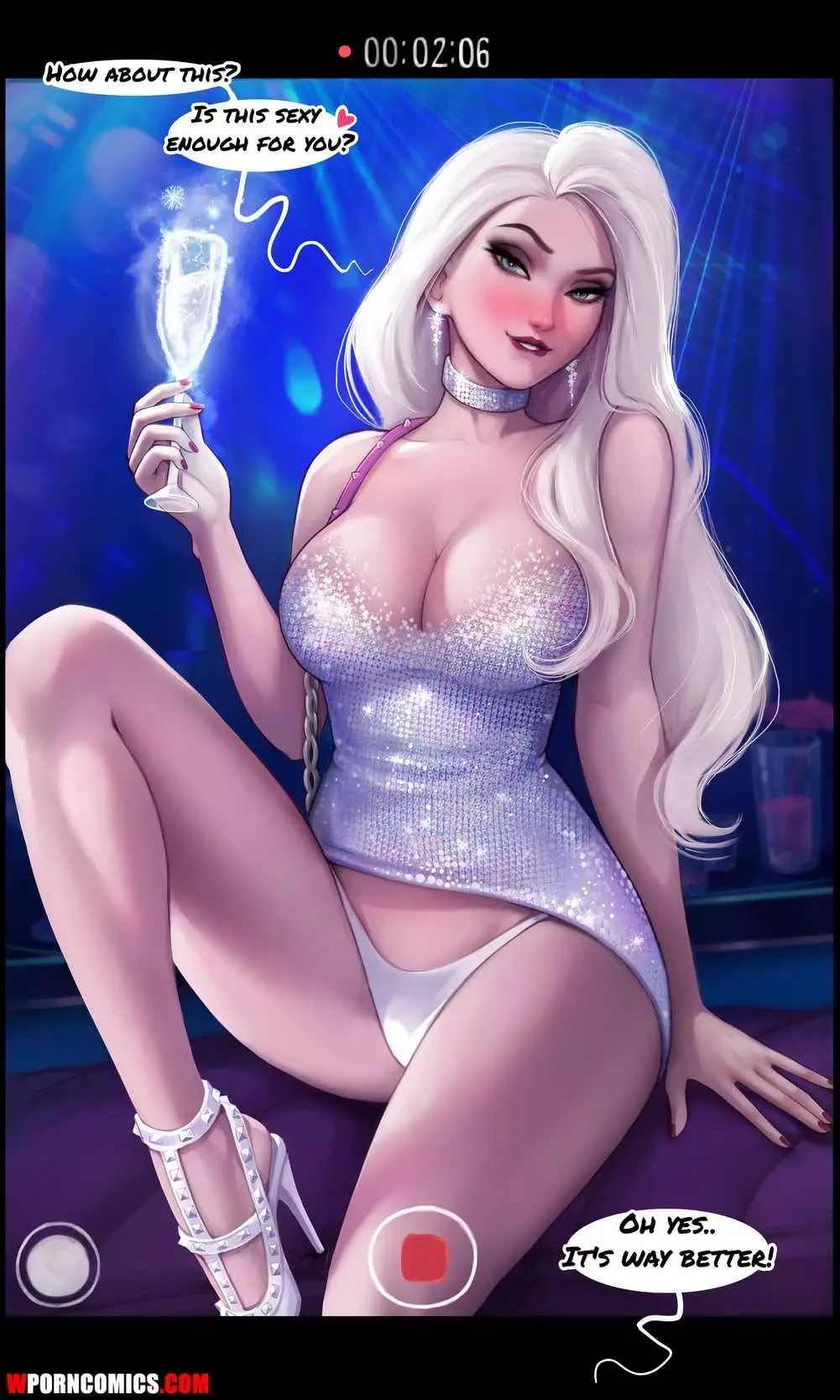 Porn Comic Party Elsa Frozen - 3#