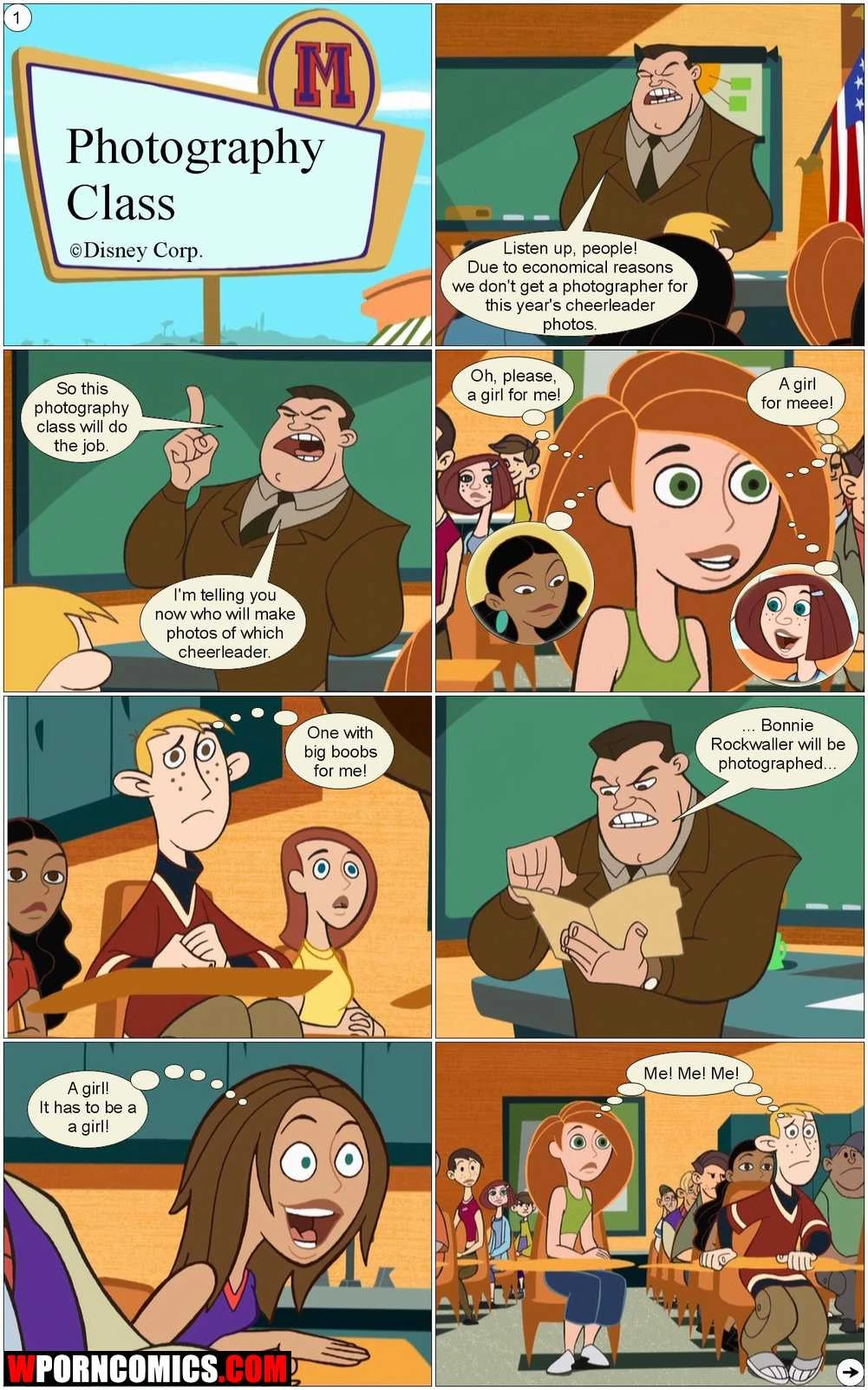 Porn Comic Photography Class Kim Possible - 2#