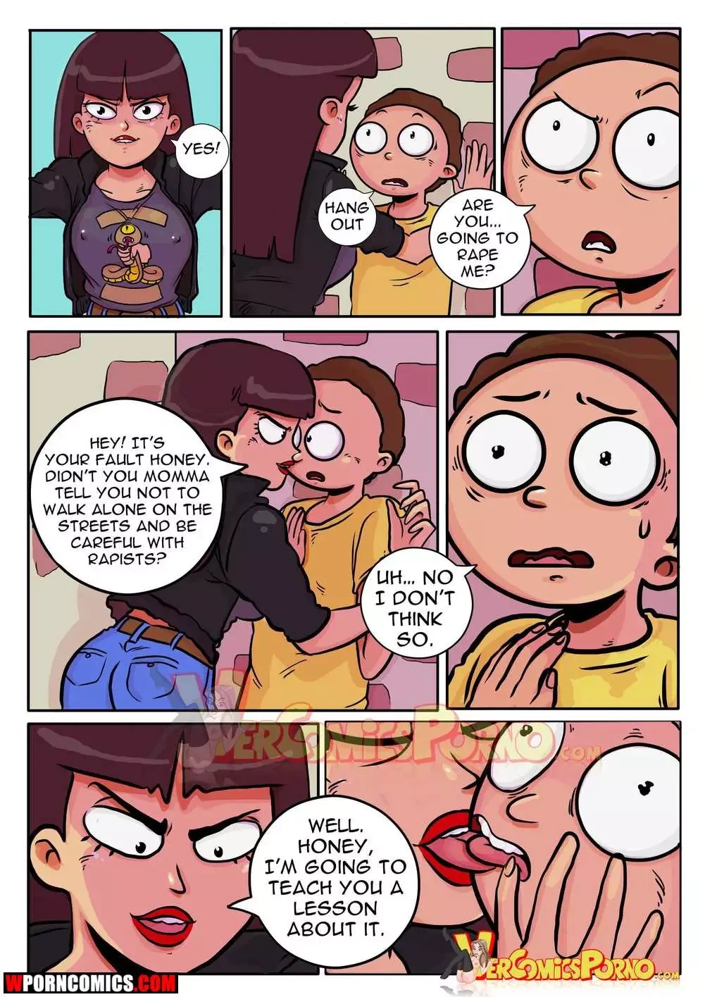 Porn Comic Pleasure Trip Part 1 Rick And Morty - 11#