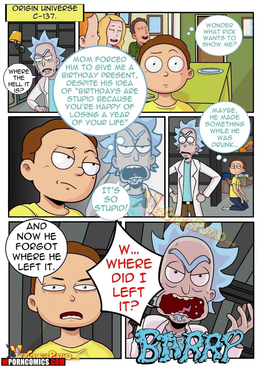 Porn Comic Pleasure Trip Part 1 Rick And Morty - 2#