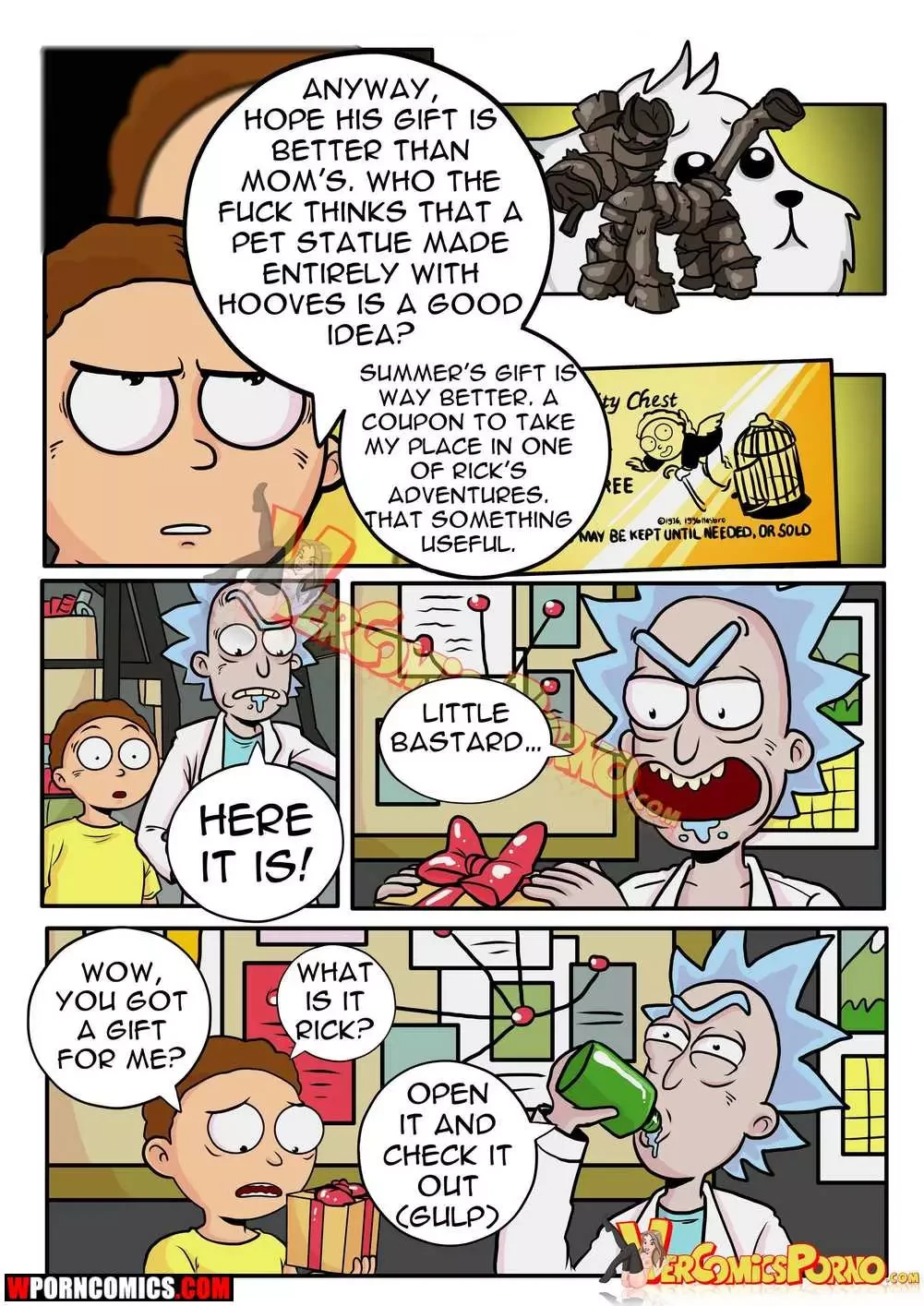 Porn Comic Pleasure Trip Part 1 Rick And Morty - 3#