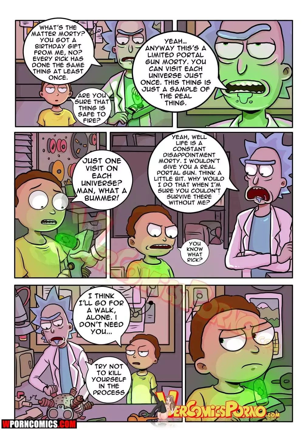 Porn Comic Pleasure Trip Part 1 Rick And Morty - 5#