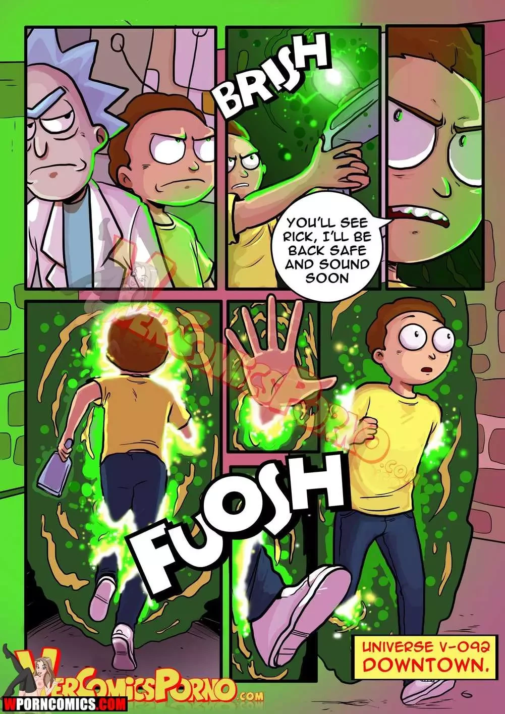 Porn Comic Pleasure Trip Part 1 Rick And Morty - 6#