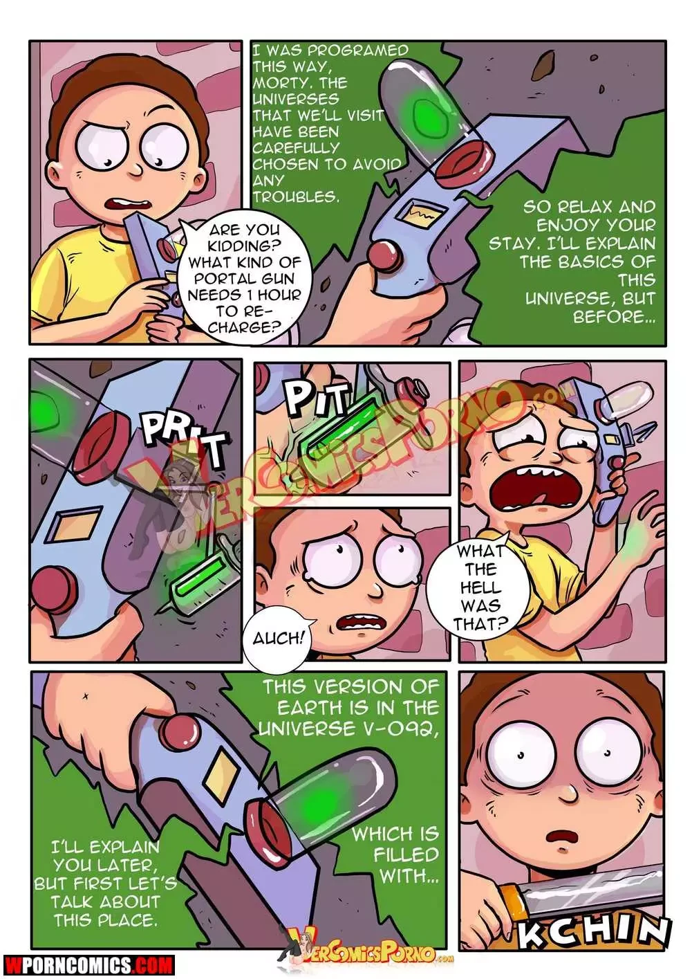 Porn Comic Pleasure Trip Part 1 Rick And Morty - 9#