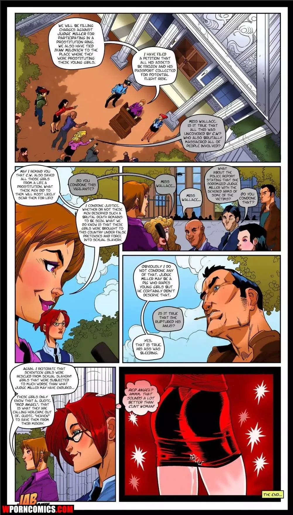 Porn Comic Red Angel - 22#