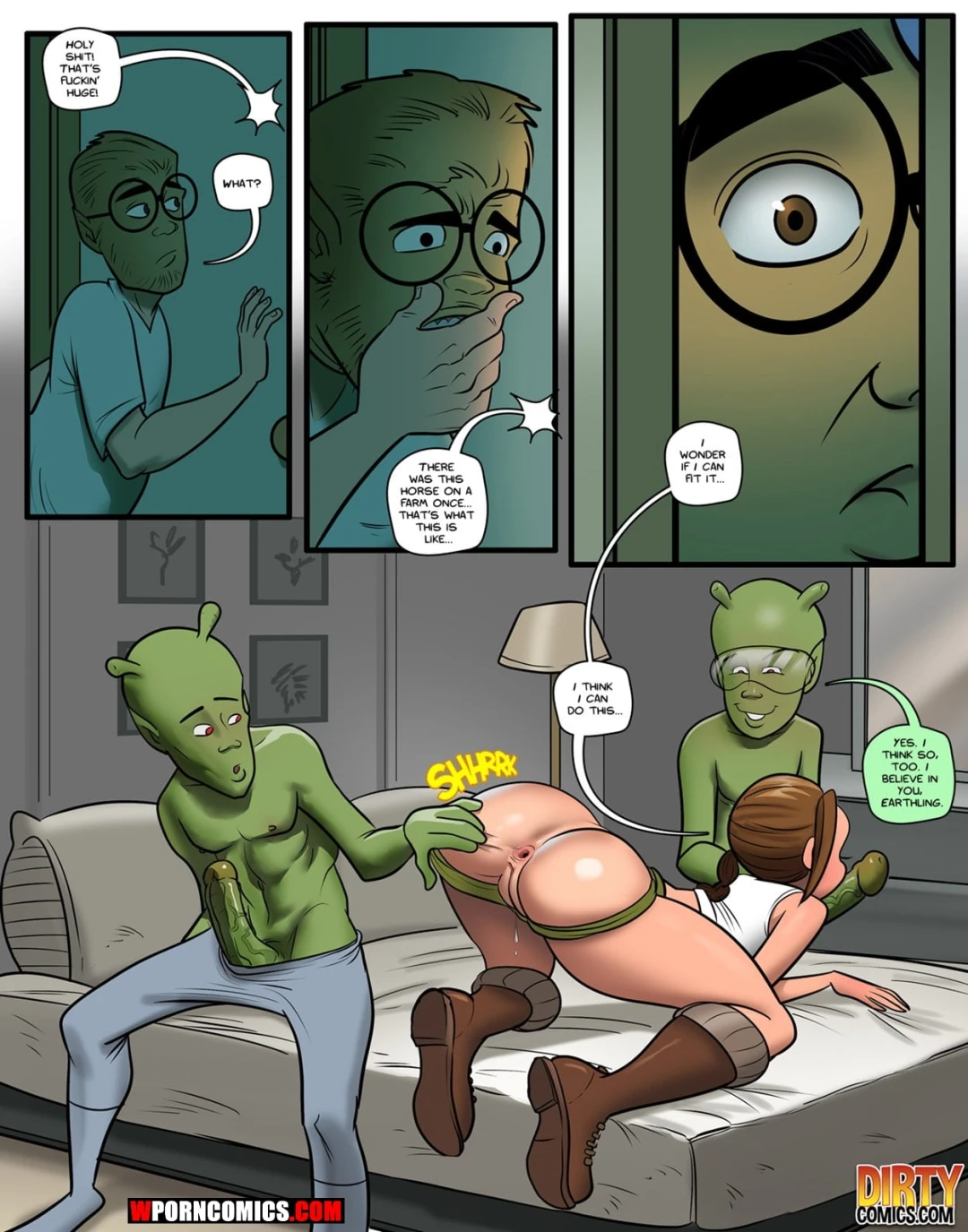 Porn Comic Saving Halloween - 12#